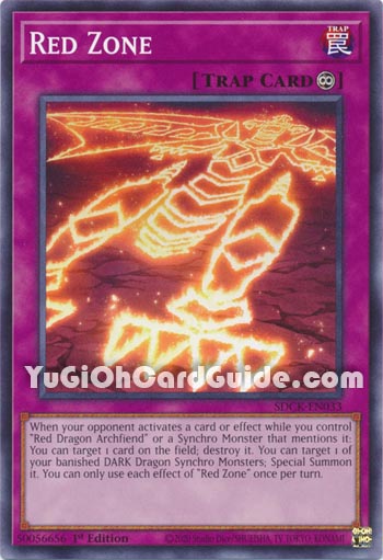 Yu-Gi-Oh Card: Red Zone