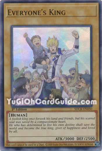 Yu-Gi-Oh Card: Everyone's King