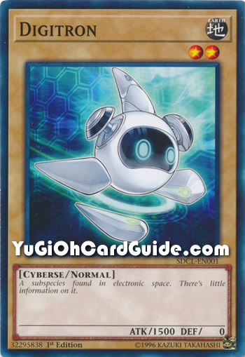 Yu-Gi-Oh Card: Digitron