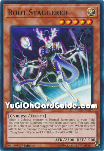 Yu-Gi-Oh Card: Boot Staggered