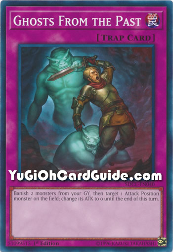 Yu-Gi-Oh Card: Ghosts From the Past