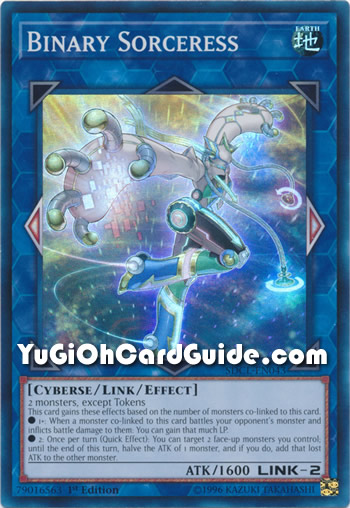 Yu-Gi-Oh Card: Binary Sorceress