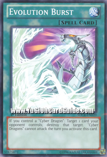 Yu-Gi-Oh Card: Evolution Burst