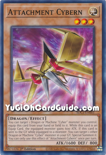 Yu-Gi-Oh Card: Attachment Cybern