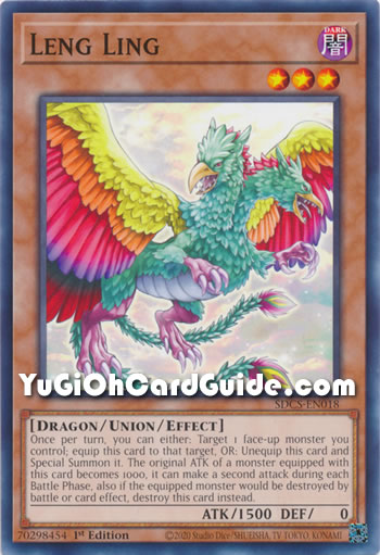 Yu-Gi-Oh Card: Leng Ling