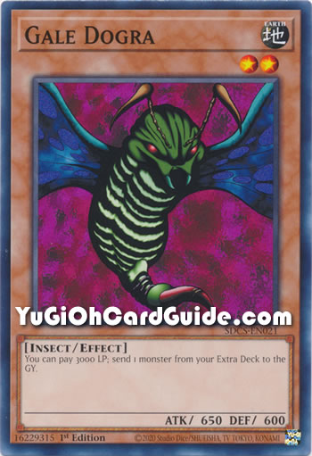 Yu-Gi-Oh Card: Gale Dogra
