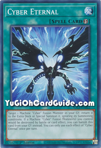 Yu-Gi-Oh Card: Cyber Eternal