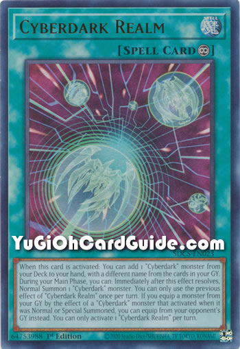 Yu-Gi-Oh Card: Cyberdark Realm