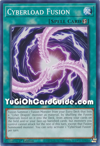 Yu-Gi-Oh Card: Cyberload Fusion