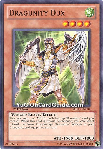 Yu-Gi-Oh Card: Dragunity Dux