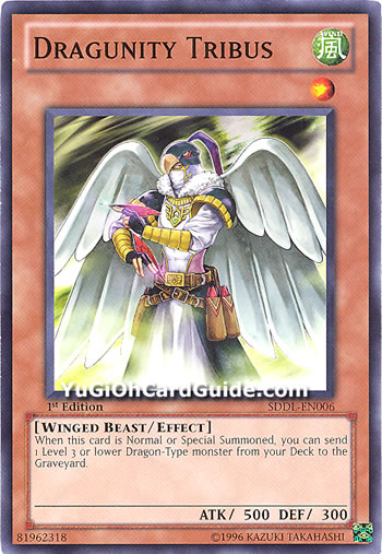 Yu-Gi-Oh Card: Dragunity Tribus