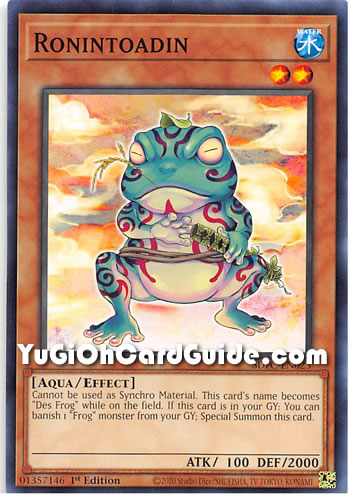 Yu-Gi-Oh Card: Ronintoadin