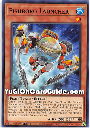 Yu-Gi-Oh Card: Fishborg Launcher