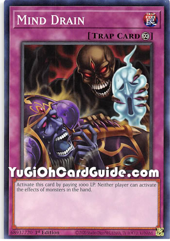 Yu-Gi-Oh Card: Mind Drain