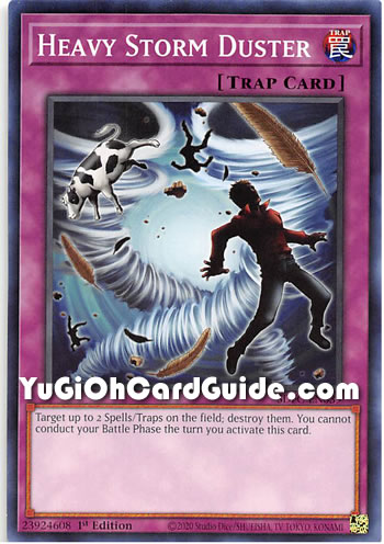 Yu-Gi-Oh Card: Heavy Storm Duster