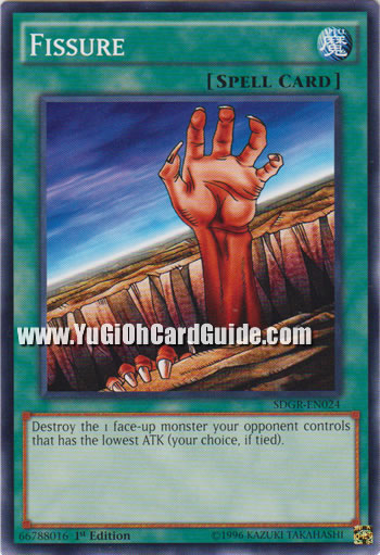 Yu-Gi-Oh Card: Fissure