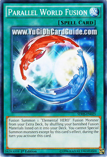 Yu-Gi-Oh Card: Parallel World Fusion