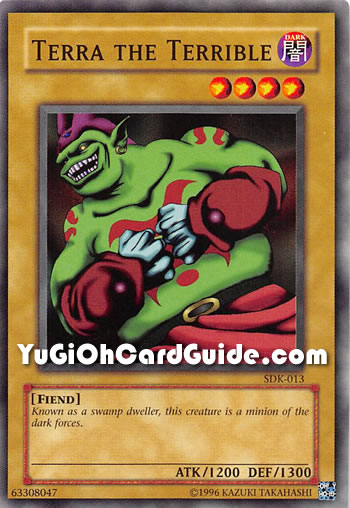 Yu-Gi-Oh Card: Terra the Terrible