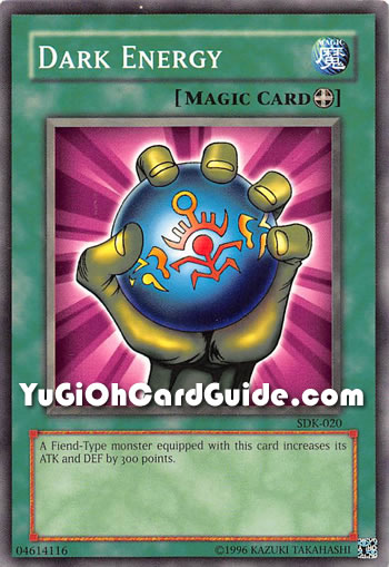 Yu-Gi-Oh Card: Dark Energy