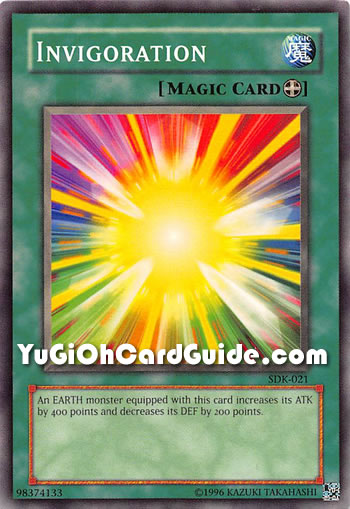 Yu-Gi-Oh Card: Invigoration