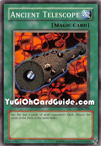 Yu-Gi-Oh Card: Ancient Telescope