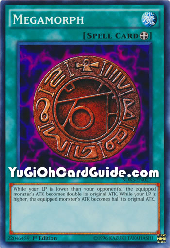 Yu-Gi-Oh Card: Megamorph