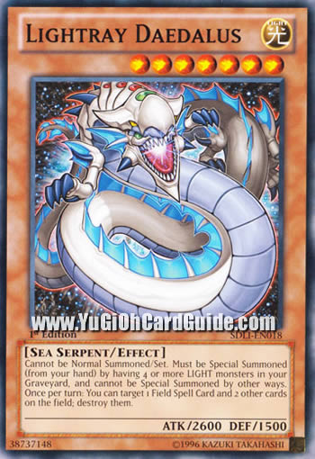 Yu-Gi-Oh Card: Lightray Daedalus