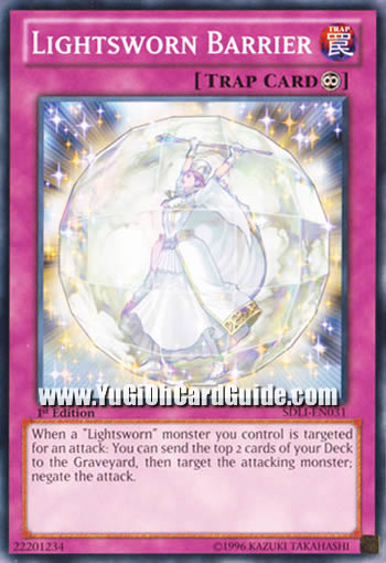 Yu-Gi-Oh Card: Lightsworn Barrier