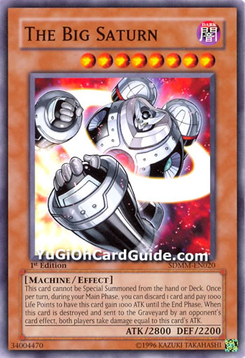 Yu-Gi-Oh Card: The Big Saturn