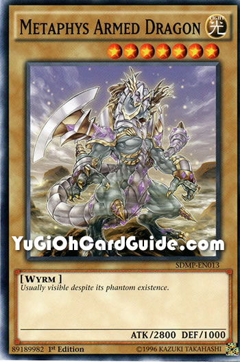 Yu-Gi-Oh Card: Metaphys Armed Dragon