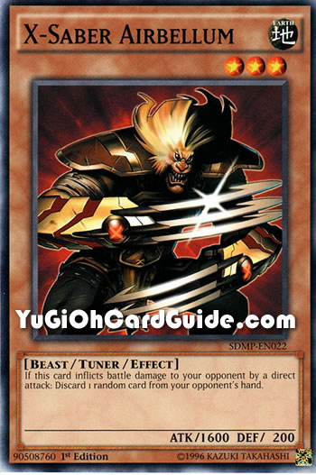 Yu-Gi-Oh Card: X-Saber Airbellum