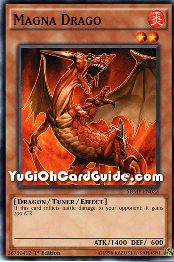 Yu-Gi-Oh Card: Magna Drago