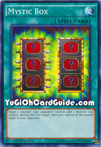 Yu-Gi-Oh Card: Mystic Box