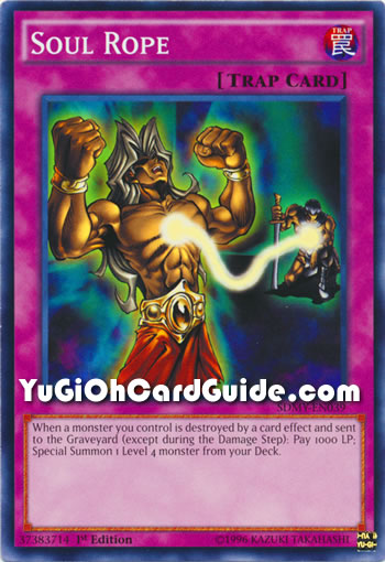 Yu-Gi-Oh Card: Soul Rope
