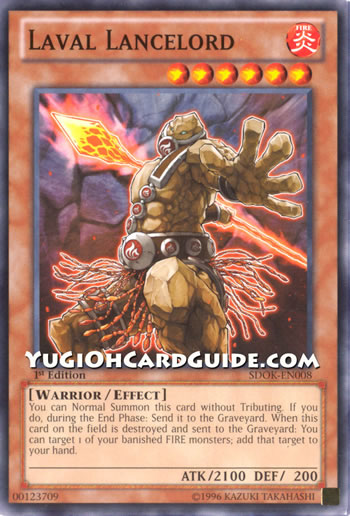 Yu-Gi-Oh Card: Laval Lancelord