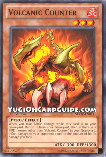 Yu-Gi-Oh Card: Volcanic Counter