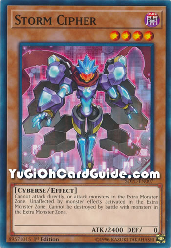 Yu-Gi-Oh Card: Storm Cipher