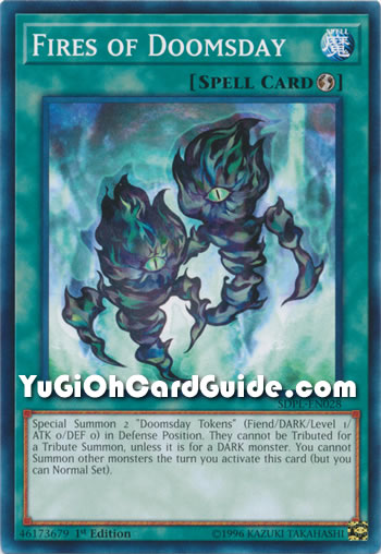 Yu-Gi-Oh Card: Fires of Doomsday