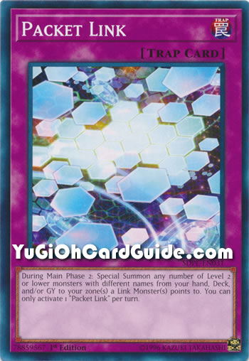 Yu-Gi-Oh Card: Packet Link