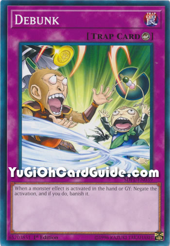 Yu-Gi-Oh Card: Debunk