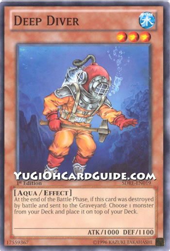Yu-Gi-Oh Card: Deep Diver