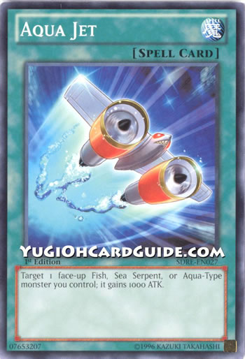 Yu-Gi-Oh Card: Aqua Jet