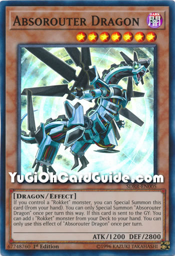 Yu-Gi-Oh Card: Absorouter Dragon