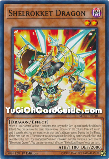 Yu-Gi-Oh Card: Shelrokket Dragon