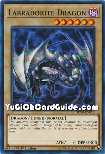 Yu-Gi-Oh Card: Labradorite Dragon