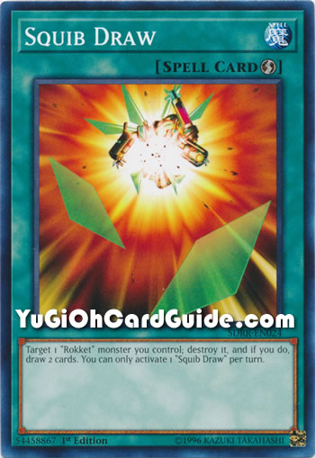 Yu-Gi-Oh Card: Squib Draw