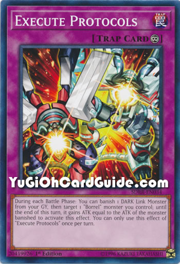 Yu-Gi-Oh Card: Execute Protocols