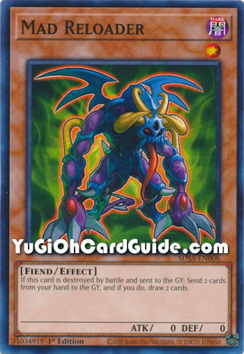 Yu-Gi-Oh Card: Mad Reloader