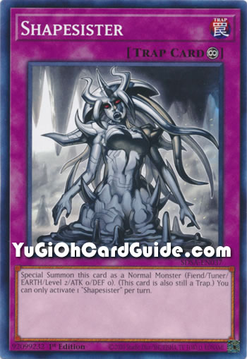 Yu-Gi-Oh Card: Shapesister