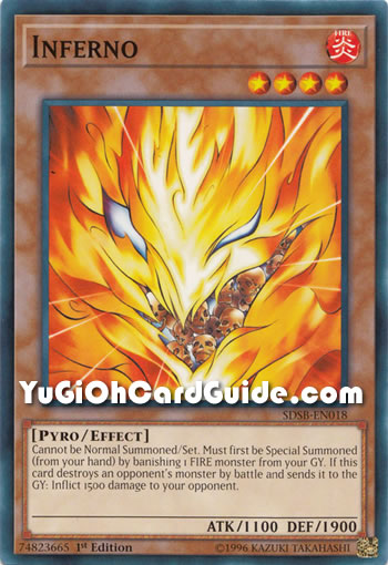 Yu-Gi-Oh Card: Inferno